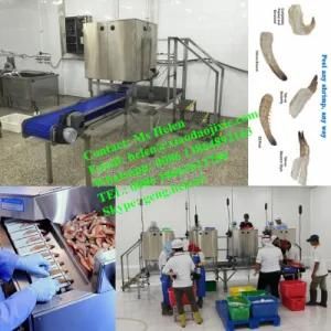 Completely Peeled and Deveined Shrimp Peeling Machine/ Shrimp Processing Machine