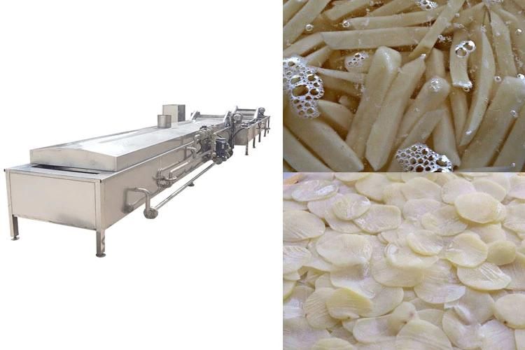 Conveyor Belt Blanche Machinery Automatic Potato Blanching Machine