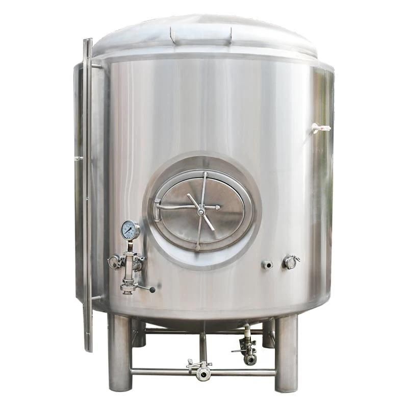 2000L Beer Brite Tank Stainless Steel 304 with Cooling Jacket for Beer