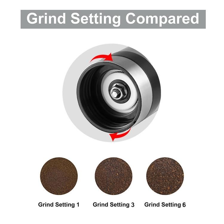 Mini Single Dose Spices Mill Niche Zero Price Portable Burr Hand Industrial Commercial Manual Coffee Grinder with Ceramic Burrs