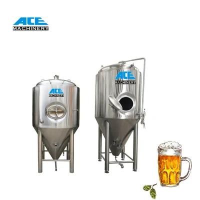 Best Price 100L 200L 300L 500L 600L 800L Stainless Steel Cone Beer Equipment Fermentation ...