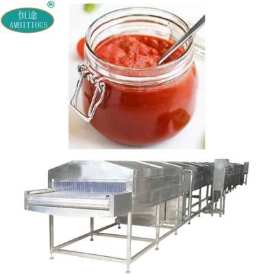 Glass Jar Pasteurization Machine Tomato Ketchup Pasteurizer Machine