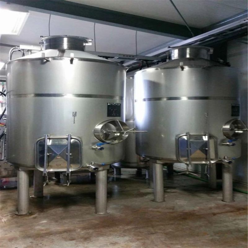 Low Pressure Stainless Stainless Steel Heating Fermentation Mixing Tank