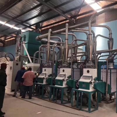 Kenya Running Maize Flour Mill Corn Milling Machine for Ugali