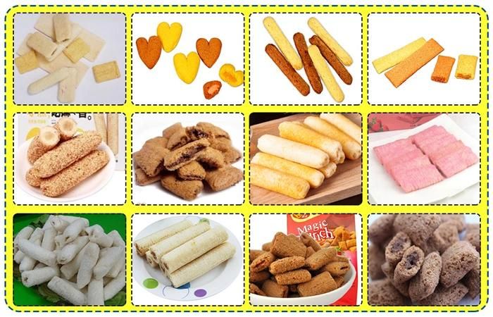 Energy-Saving and No-Pollution Extrusion Produciton Machine/Baked Corn Chips Machine