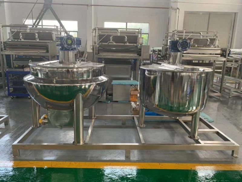 Crystal Jelly Ball Machine/Center Filled Jelly Machine/Jelly Candy Depositing Production Line (GD150Q)