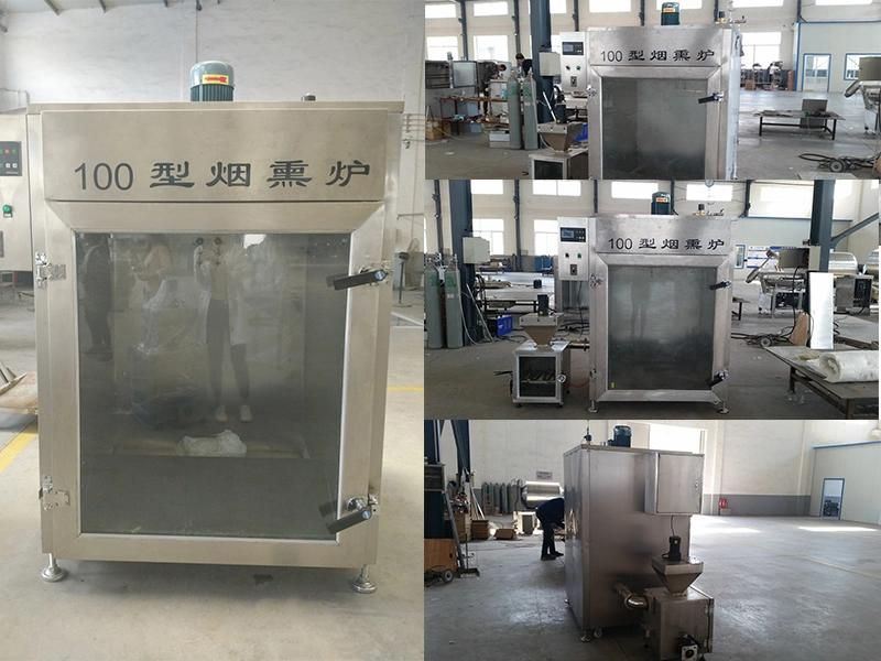 Commercial Indoor Meat Smoker / Meat Product Commercial Smokers / Sausage Smoke Machine