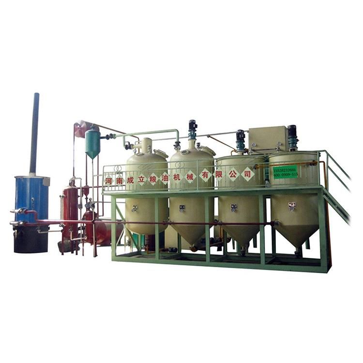 0.5t/D Cooking Oil Processing Machine Small Scale Edible Oil Refining Machine