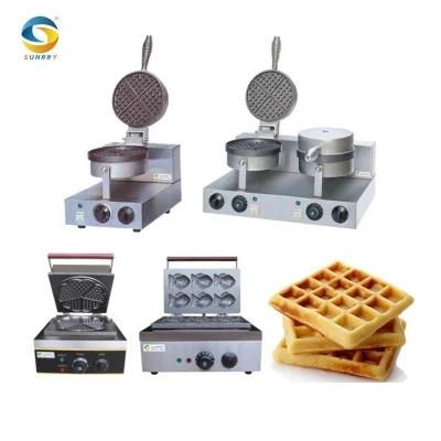 Sunrry Commercial Industrial Waffle Maker Waffle Machine Electric Fish Waffle Maker with ...