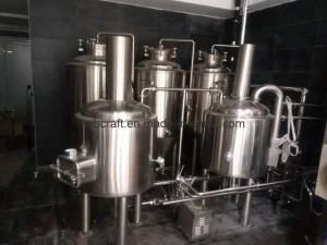 Turnkey Commercial Tap Room China 1000L 500L Beer Making Craft Beer Brewing Beer Equipment