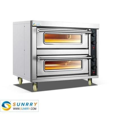 Commercial Hot Sale 2-Layer 2-Dish Deck Oven Electric