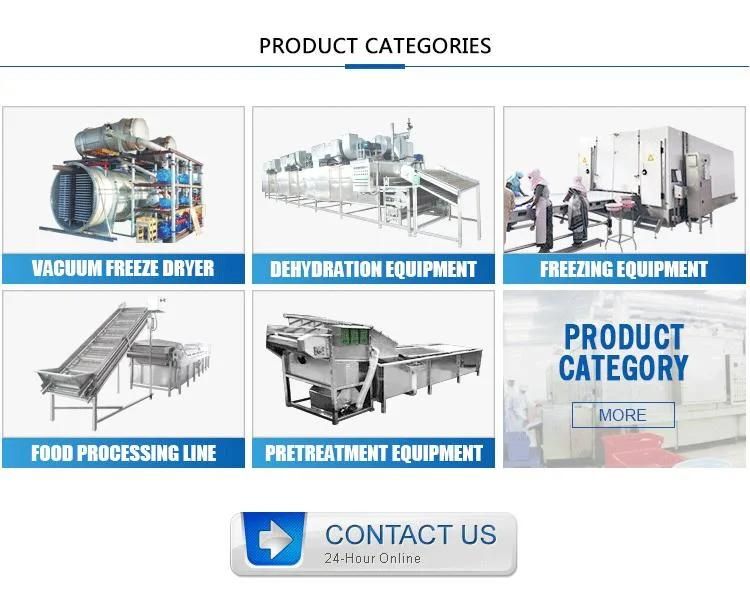 High Performance Double Spiral IQF Freezer Ice Cream Freezing Machinery