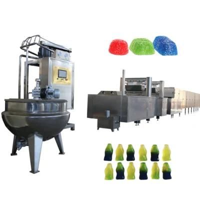 Jelly Candy Beans Depositor Vitamin Gummy Bear Making Machine