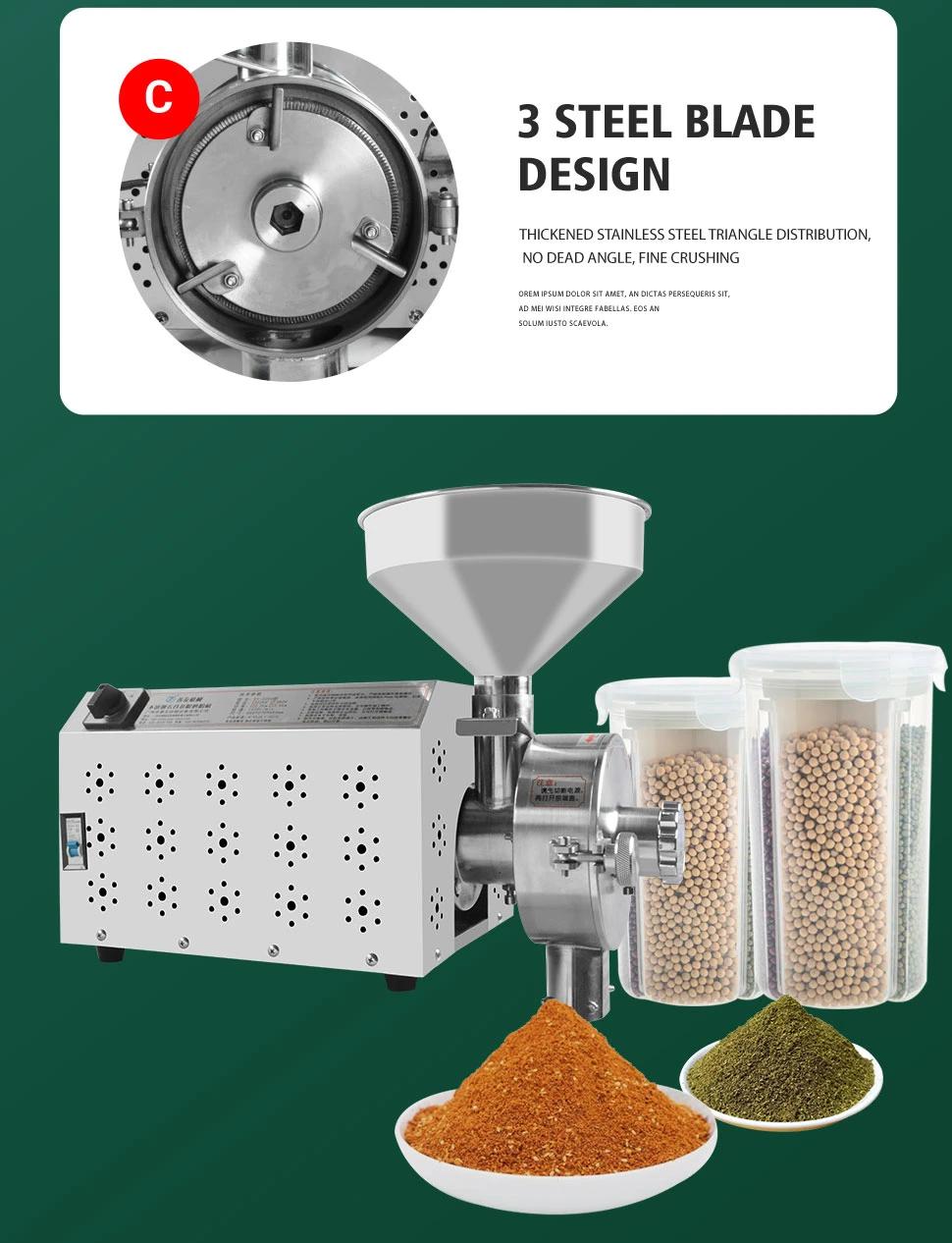 Dropshipping Rice Milll Other Grinding Machines Automatic Wheat Flour Mill Machinery Coffee Bean Grinder