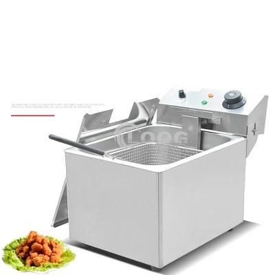 High Quality Stainless Steel Single Tank Electric Turkey Fryer Commercial Restaurant Use ...