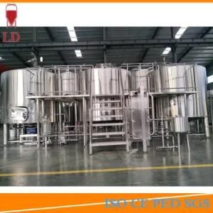 Mirror Polish Stainless Steel Sale 3000L Draft Beer Brewing Equipment Microbrewery Brewery