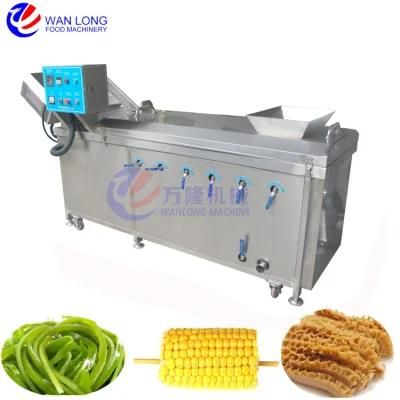 Automatic Vegetable Blanching Machine Cabbage Potato Chips Salad Boiling Equipment