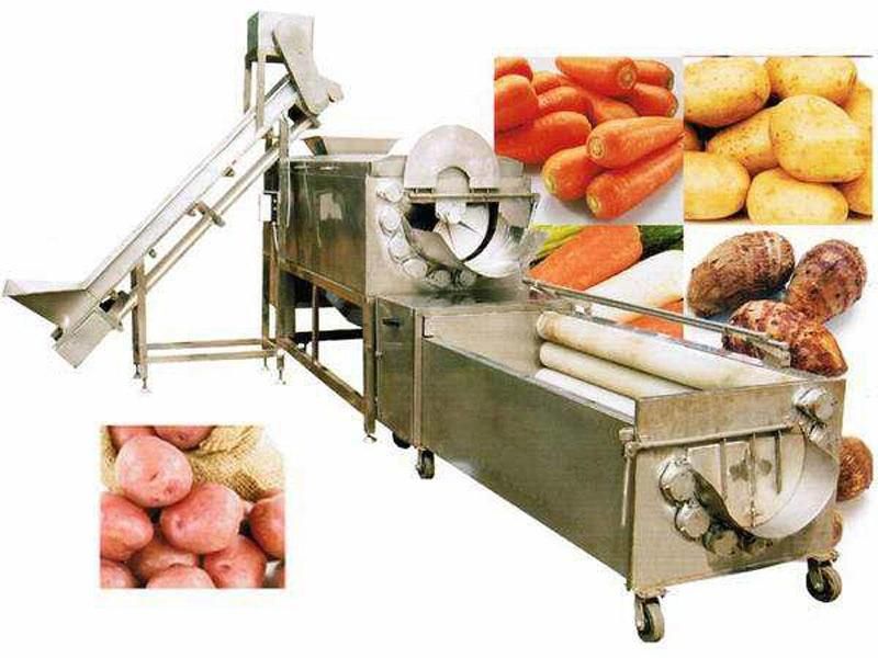 Pepper/ Tomato/ Pumpkin Vegetable Soft Brush Washing Machine