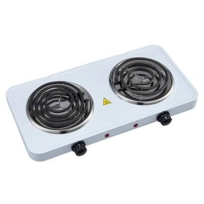 2 Burner Electric Hot Plate Electric Stove Cooking Electric Heater