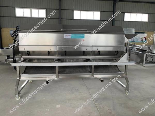 Potato Peeling Skin Machine Screw Type Potato Peeling Machine