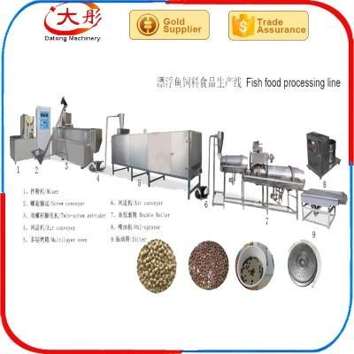 Facroty Hot High Efficient Extruded Tilapia Floating Fish Feed Extruder