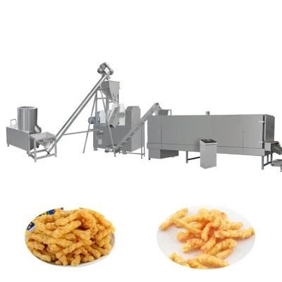 Fried Kurkure Cheetoes Food Snack Making Machine