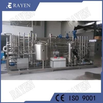 SUS304 Juice Sterilization Machine Fruit Pulp Pasteurizer