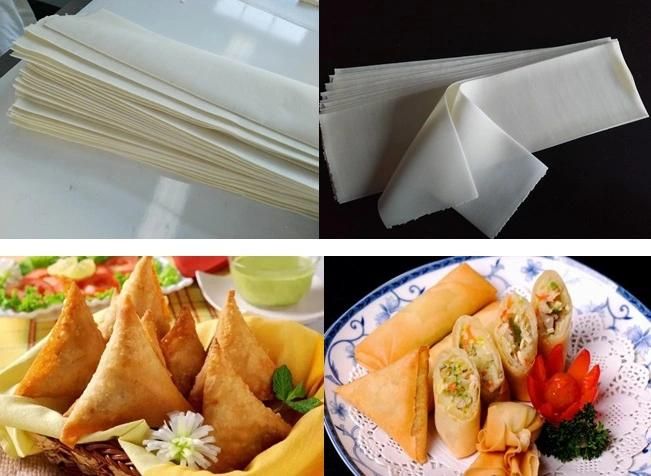 Automatic Spring Roll Sheets Machine/Samosa Pastry Machine (real factory not trader)