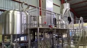 2000L 5000L 10000L Craft Beer Fermenting Equipment Large Scale Stainless Steel 304 Conical ...