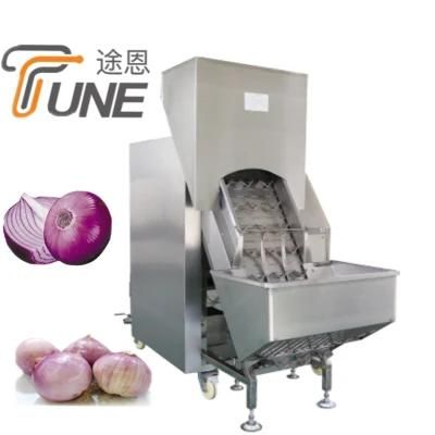Factory Supply Onion Peeling and Root Cutting Machine with Low Price