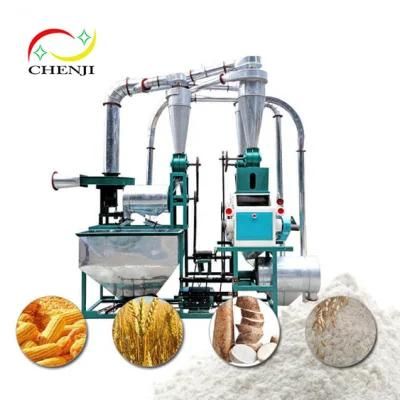 Full Set Industrial Business Rice Grain Wheat Corn Maize Flour Mill Machine