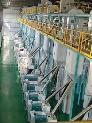 Clj Double Frequency Double Motor Mlgq25*2 Paddy Husker Rice Mill Machine