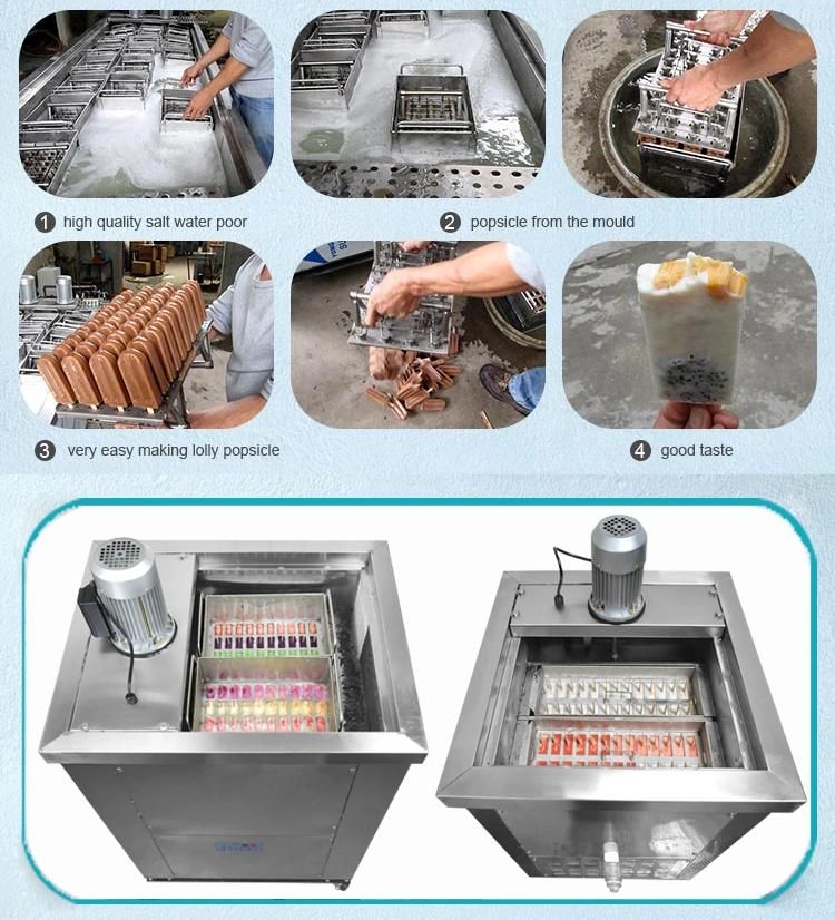 Free Shipping to Door 2 Molds Popsicle Ice Cream Making Machines