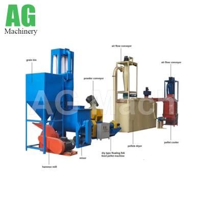 Animal Feed Equipment Fish Feed Plant Processing Line for Shrimp