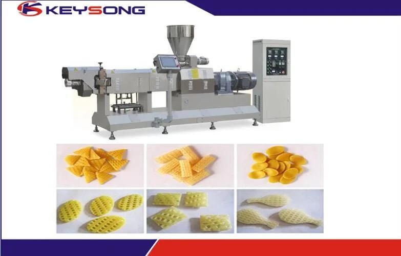 Full Automatic Twin Screw Food Snack Puff Extruder