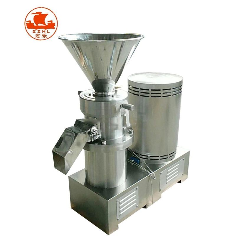 Peanut Groundnut Grinding Colloid Mill Peanut Butter Making Machine