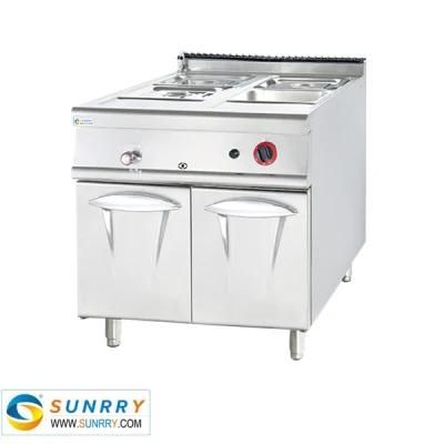 Gas Warming Heated Hot Bain Marie Food Warmer Cabinet