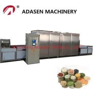Factory Supply Conveyor Belt Microwave Drying and Sterilizing Machine for Buck Wheat
