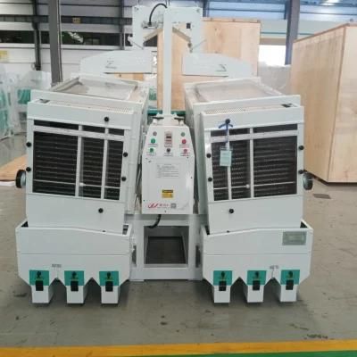 Clj High Capacity Double Body Gravity Paddy Separator Machine