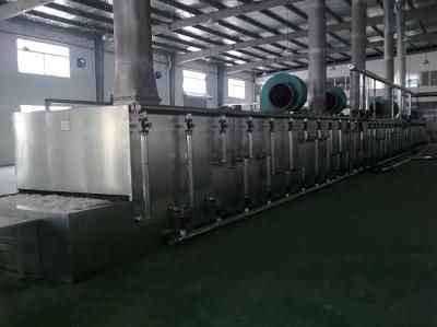 Industrial Hemp Chili Drier Continuous Belt Fruit Dryer Vegetable Drying Machine