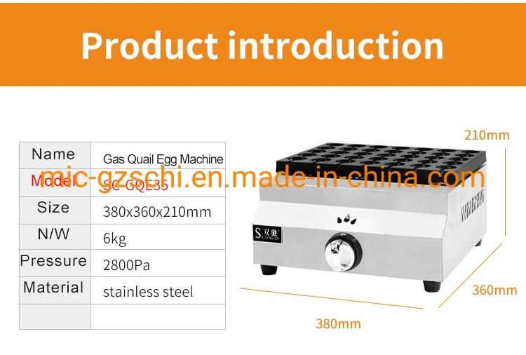 Stainless Steel Quail Eggs Bird Eggs Roasting Frying Machine