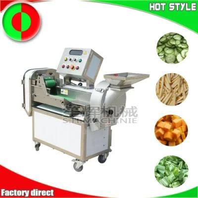 Frequency Conversion Vegetable Cutting Machine Slicer Dicer Shredder Fruit Cutter