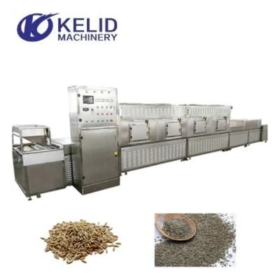 Water Cooling Type Microwave Cumin Seeds Drying and Sterilizing Machine