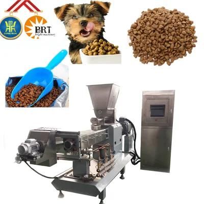 High Speed Pet Food Production Line Floating Fish Food Extruder Machine Dog Food Extrusion ...