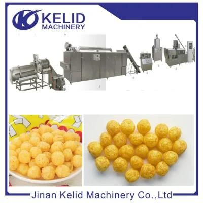 Full Automatic Customized Puffed Snacks Extrusion Processing Line