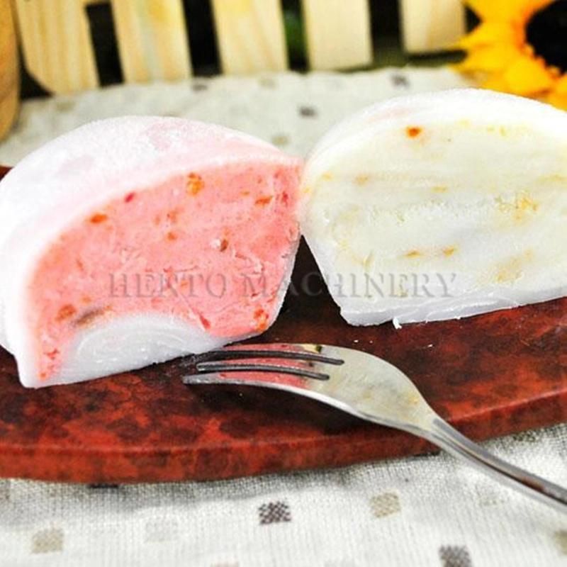 Industrial Commercial Mochi Ice Cream Machine / Japan Mochi Ice Cream Making Machine / Encrusting Machine Mochi