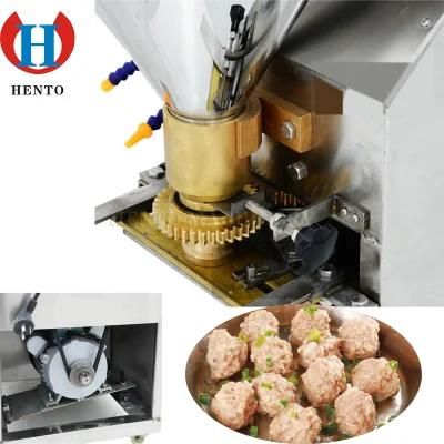 High Efficiency Chinese Meatball Machine / Electric Beef Ball Maker / Meat Ball Machine ...