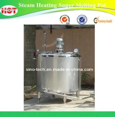 Steam Heating Suger Melting Pot/Tank