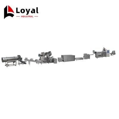High Quality Industrial Pellet Chips Making Machine Fried Pellet Chips Frying machinery ...