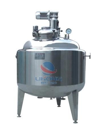 Stainless Steel Sanitary Grade Mixing Tank for Beverage Industry, Food Industry, Pharmaceutical Industry, etc